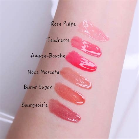 chanel rouge coco moisturizing glossimer swatches|chanel moisturizing gloss.